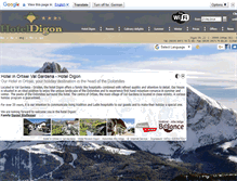 Tablet Screenshot of hoteldigon.com